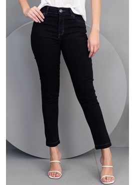 Calça skinny jeans detalhe no bolso